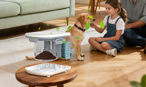 2Food waste disposer background