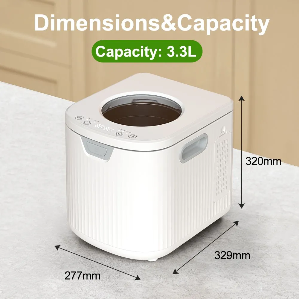 3.3L Pet Food Cooker size